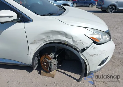 2017 Nissan Murano Sl из США, поврежденный, VIN 5N1AZ2MH9HN187982